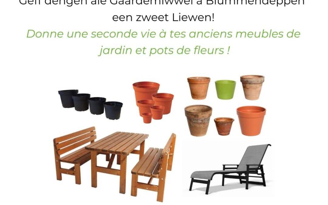 Action ReUse – Gaart / jardin