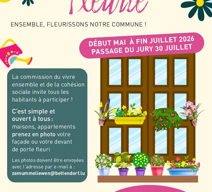 Concours commune fleurie