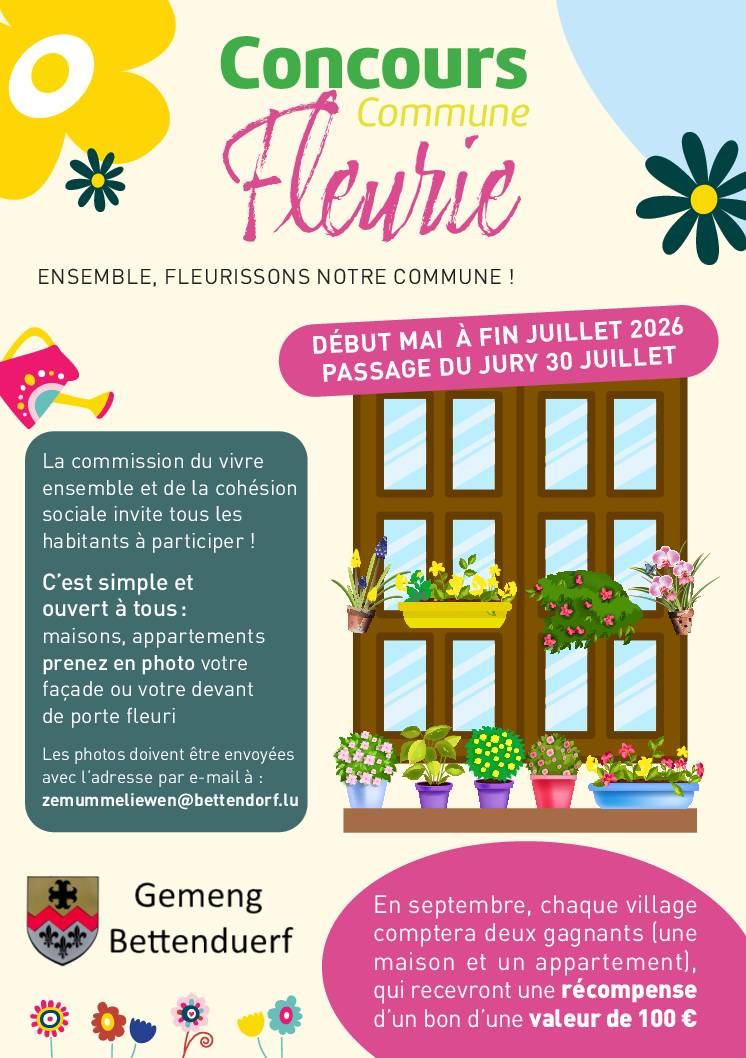 Concours commune fleurie