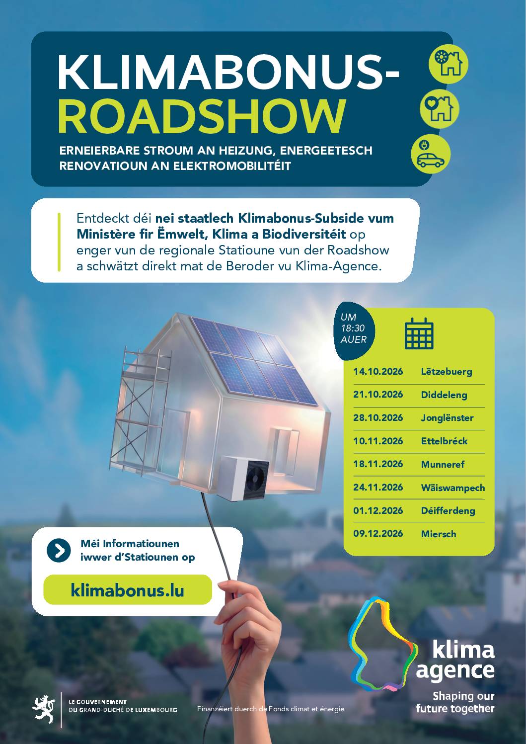 Klimabonus - Roadshow
