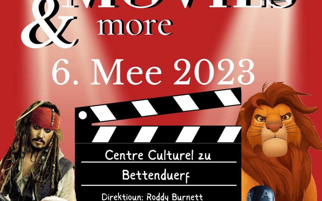 Pompjees-Musik Bettenduerf – Galaconcert Movies&More – 06.05.2023